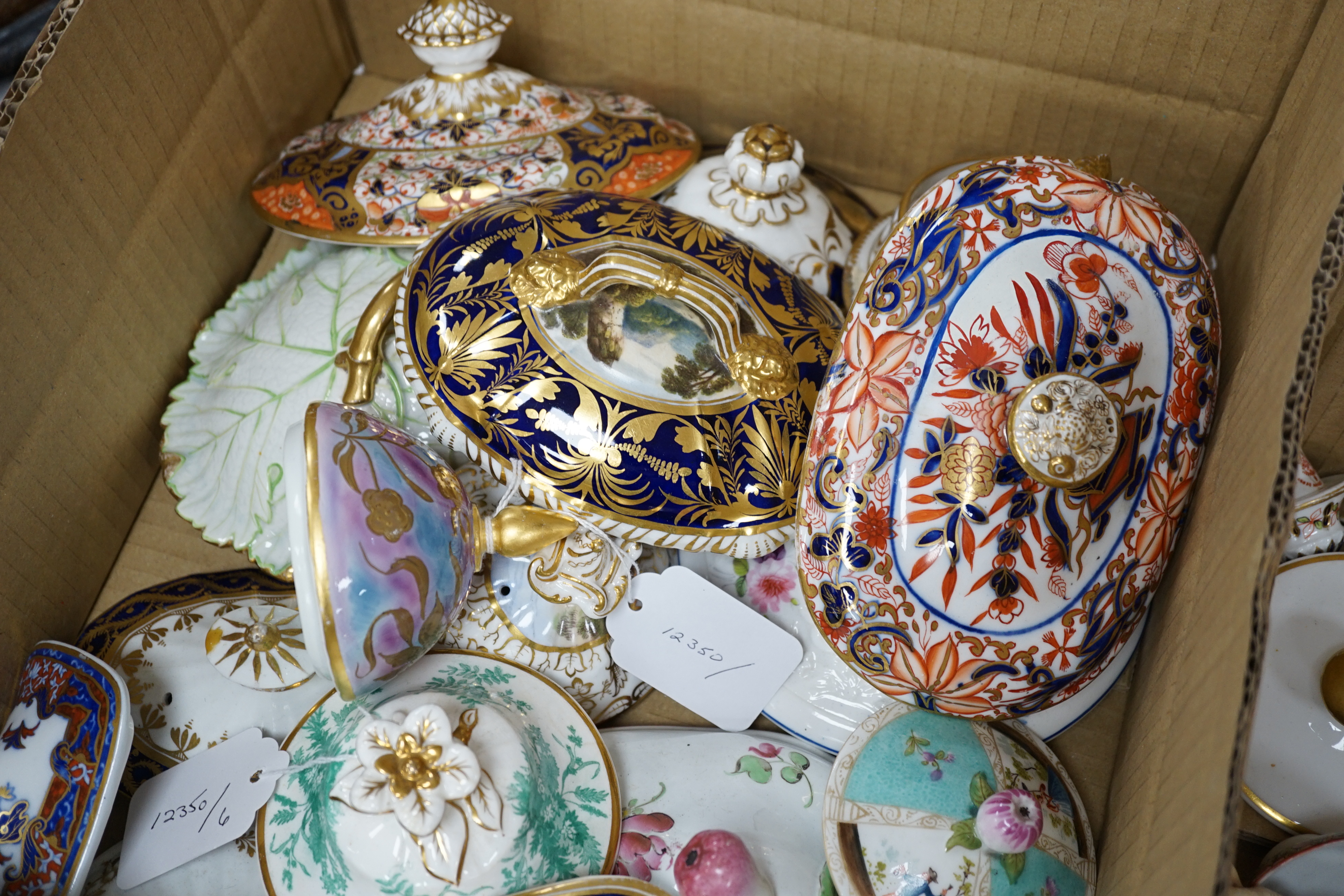 A large collection of 18th and 19th century tea and coffee pot covers